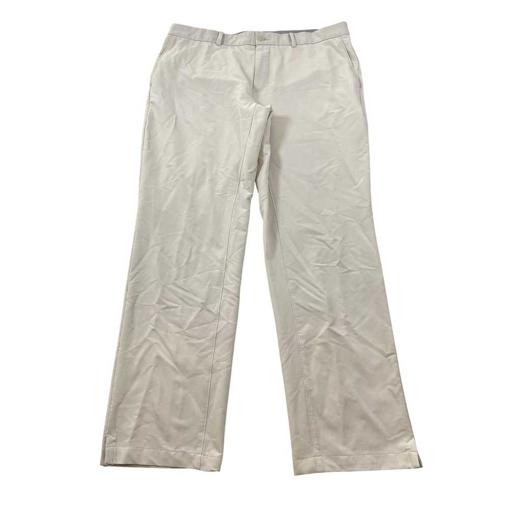 Nike Golf Dri-FIT Khaki Pants Mens 36x30‎ Beige Stretch Performance Trousers